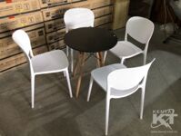 Ghế nhựa Trắng Model 3002