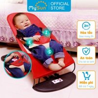 Ghế nhún bập bênh đung đưa ru trẻ sơ sinh nằm ngủ nôi rung giá rẻ cho em bé ngồi chơi MySun