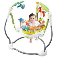 Ghế nhún Konig Kids có đèn, nhạc và thanh đồ chơi KK63569