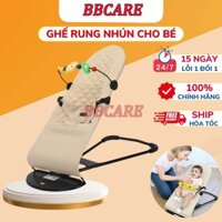 Ghế nhún rung cao cấp,cho trẻ sơ sinh từ 2tháng,chất liệu vải cotton chống võng lưng thoáng mát Thoáng Mát Giúp Bé Nằm