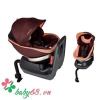 Ghế ô tô Neroom xoay 360̊Combi EG NC-470 mocha