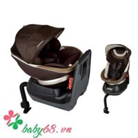 Ghế ô tô Neroom xoay 360̊Combi EG NC-470 mocha màu be