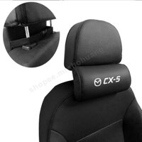 Ghế Ô Tô Tựa Đầu Gối Cho Xe Mazda CX5 Sợi Carbon Da Tự Động Màu Đen Du Lịch Hỗ Trợ Đệm Miếng Lót Phụ Kiện Xe Hơi