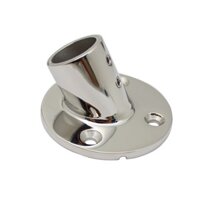 Ghế ống tròn bằng thép không gỉ 316, ghế ống 60 độ, mặt bích, khung thép không gỉ, phần cứng du thuyền K2C4