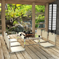 Ghế Osáka NGỒI BỆT NHẬT BẢN XẾP  ĐƯỢC