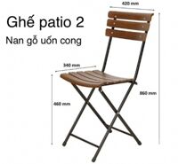 Ghế Patio 2