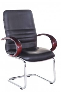 Ghế phòng họp tay gỗ chân inox Vahaco : SG - 427