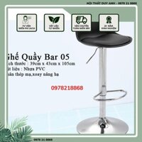 Ghế quầy Bar, ghế cao quầy bar chân xoay bọc nệm êm ái - Ghế xoay có thể điều chỉnh độ cao - Ghế Bar Tulip GB05