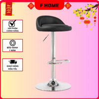 Ghế Quầy Bar, Ghế Nâng Hạ Chiều Cao Mặt Nệm Bọc Da Ngồi Coffee Thư Giãn Ăn Uống  FHOME STORE mã GQB01
