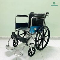 [GHẾ RỘNG] Xe Lăn Cho Người Già Lucass X91B Bánh Mâm Đúc - Xe Lăn Dành Cho Người Nặng Cân | Bảo Hành 12 Tháng