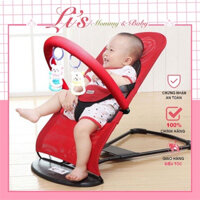 Ghế Rung Cho Bé, Ghế Nhún Cho Bé Bập Bênh Ru trẻ ngủ Thép Cao Cấp Lưới Thoáng Khí DCTE06