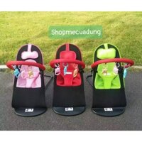 GHẾ RUNG NHÚN CAO CẤP LƯỚI THOÁNG KHÍ CHO BÉ NẰM CHƠI