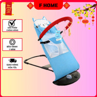 Ghế rung nhún có hộp nhạc dành cho bé sơ sinh, ghé nhún bập bênh ru ngủ cho Hộp nhạc, thanh treo đồ chơi đa năng GTE05