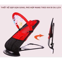 Ghế rung nhún dành cho trẻ từ sơ sinh kèm đồ chơi