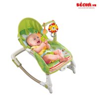 Ghế rung nôi điện có nhạc và thanh đồ chơi vận động-KK63561