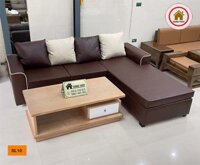 Ghế salon bọc da góc chữ L SL10