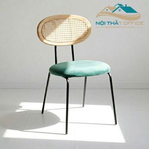 Ghế sắt đơn giản có tựa lưng GCF091