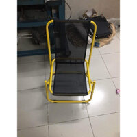 ghế sắt lò xo lưng thấp
