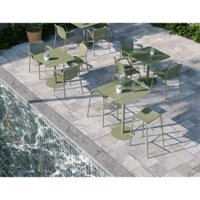 Ghế sắt ROKU có tay