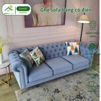 Ghế sofa băng cổ điển, ghế sofa phòng khách, Cao cấp sang trọng, Chọn màu / SMARTHOMES