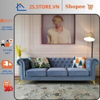 Ghế sofa băng cổ điển , ghế sofa phòng khách , Cao cấp sang trọng . Chọn màu , Chất Liệu theo yêu cầu
