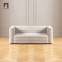 Ghế sofa băng vải lông cừu BT146 Benn dài 1m5 nhỏ gọn