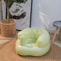 Ghế Sofa Bé ECHOG, Ghế Sofa Bơm Hơi Gấp Tập Ngồi, Ghế Ngồi Trong Gia Đình Ngoài Trời Màu Trơn Cho Trẻ Em