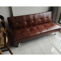 Ghế Sofa Bed 1m7 đa năng, chân inox gấp gọn
