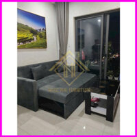 Ghế sofa bed - ghế sofa kéo thành giường - sofa màu theo yêu cầu kt 1m9x1m6 - BH THÁNG