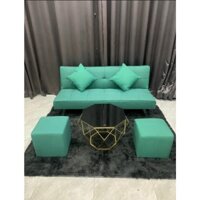 Ghế Sofa Bed Giá Rẻ - Sofa Giường chân kim loại hàng xuất nguyên thùng giấy