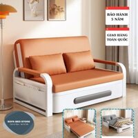 Ghế sofa bed, Giường ngủ khung sắt gấp gọn thành ghế sofa. Kích thước 1m2 x 1m9