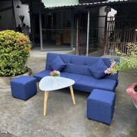 Ghế Sofa Bed - Sofa Giường Thông Minh 5 Chân Gỗ - Khung Gỗ Tự Nhiên Bền Chắc