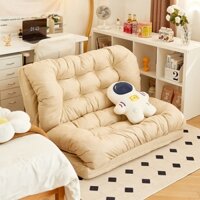 Ghế Sofa Bệt Có Thể Mở Rộng Dáng Đôi KT 120cm - Sofa Bed Decor Bề Mặt Vải Nano Chống Nước, Chống Bụi