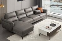 Ghế sofa bọc da thật cao cấp, sang trọng SF436