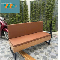 Ghế sofa có tựa_ Ghế sofa băng nhiều màu cho quán cafe, nhà hàng