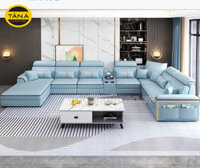 Ghế Sofa Da Góc Lớn Chữ U Cao Cấp N112