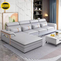 Ghế Sofa Da Hàn Quốc Góc Chữ L Đẹp Hiện Đại N111