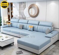 Ghế Sofa Da Hàn Quốc Góc L Đẹp Hiện Đại N89