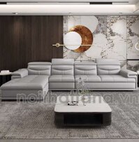 Ghế Sofa Da Hàn Quốc Góc L Hiện Đại N96