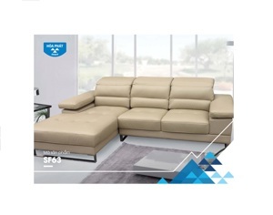 Bộ  Ghế Sofa da Hòa Phát SF63 - góc