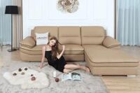Ghế sofa da nhập khẩu mã NV1025