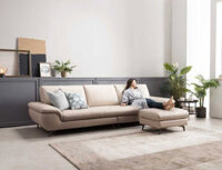 Ghế sofa da thật cao cấp phòng khách TRACEE