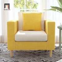 Ghế sofa đơn 1 nệm ngồi DT72 Kiddy phối 2 màu xinh xắn