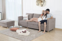 Ghế sofa đơn da lộn mã 3102A