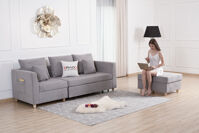 Ghế sofa đơn da lộn mã 3102B