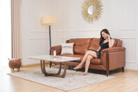 Ghế sofa đơn da mã 307