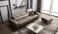 Ghế sofa đơn da mã 324