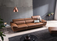 Ghế sofa đơn da mã 354