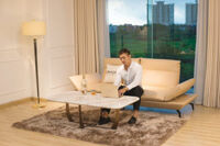 Ghế sofa đơn da mã 560