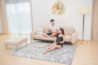 Ghế sofa đơn vải mã 558